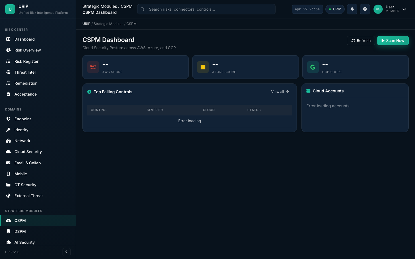 CSPM Dashboard